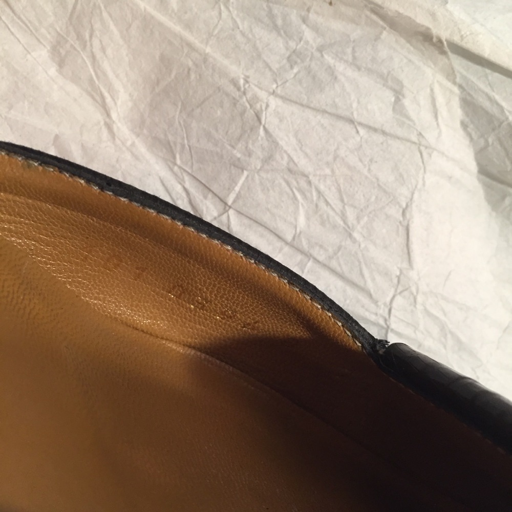 GUCCI BLACK SATIN MULES SZ-7.5 - Picture 6 of 8